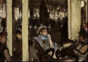 Edgar Degas Women in Front of a Cafe, Evening oil painting picture wholesale